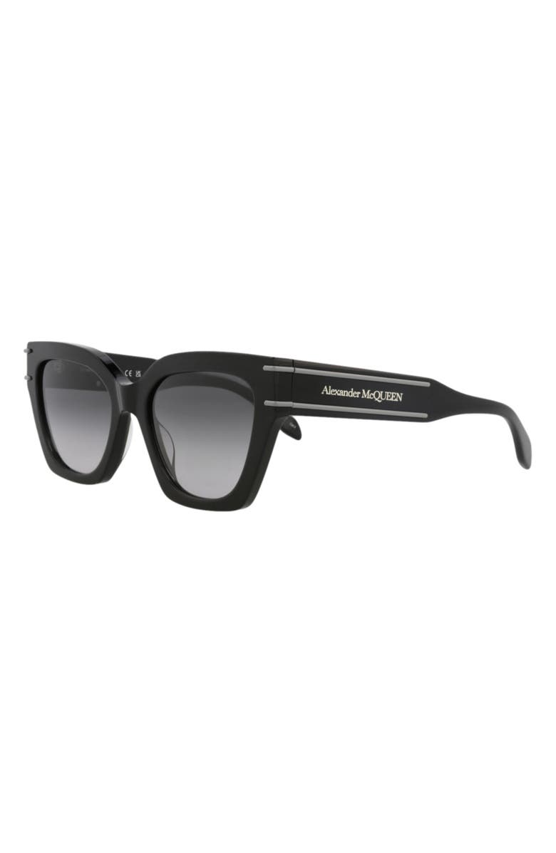 MCQ Sunglasses, Alternate, color, Black Black Grey