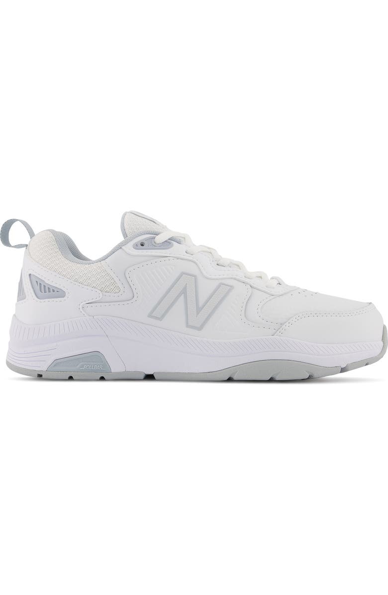 New Balance MX 857 v3 Training Shoe, Alternate, color, White/ Cyclone