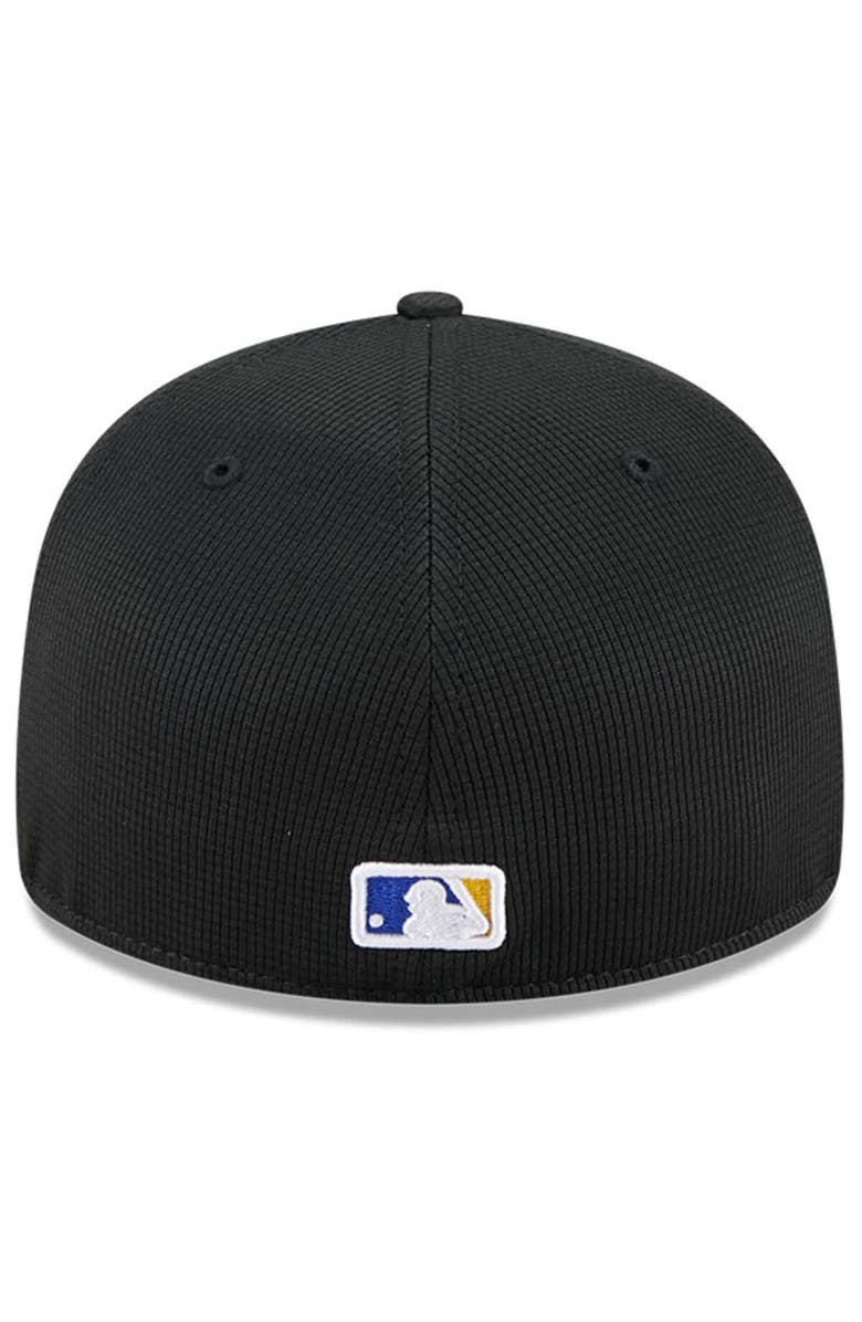 New Era Men's New Era Black Seattle Mariners City Connect Batting Practice Low Profile 59FIFTY Fitted Hat, Alternate, color, Black