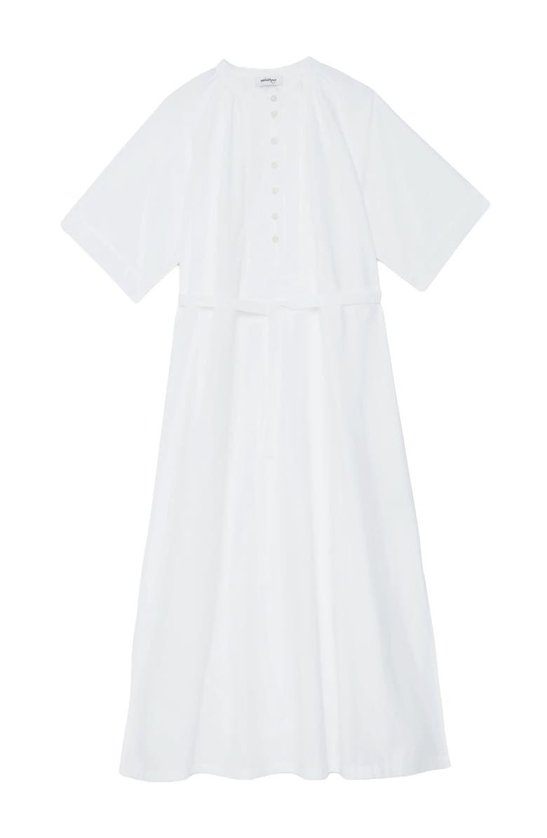 ottod'Ame Poplin  Dress, Alternate, color, White