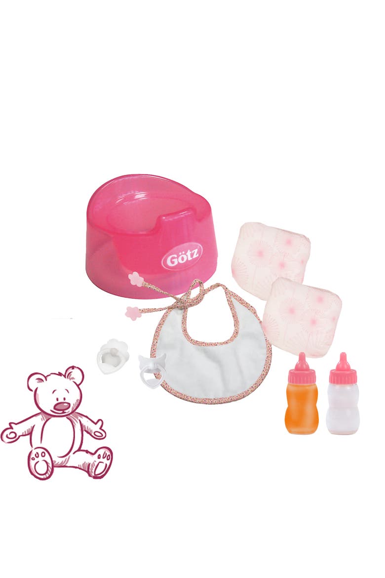 Basic Care Potty Training Set for Baby Dolls up to 16.5", Alternate, color, Multicolored