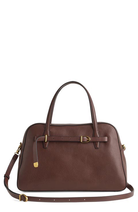 The Belted Satchel Bag