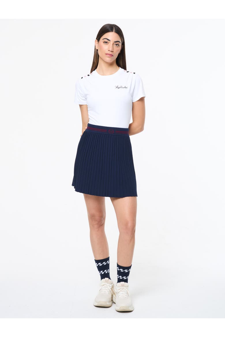 Nota Knit Skirt, Alternate, color, MARITIME BLUE