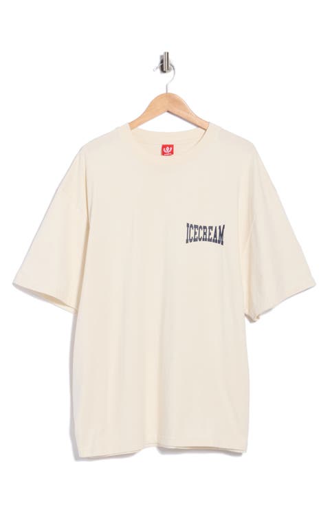 Options Oversize Cotton Graphic T-Shirt