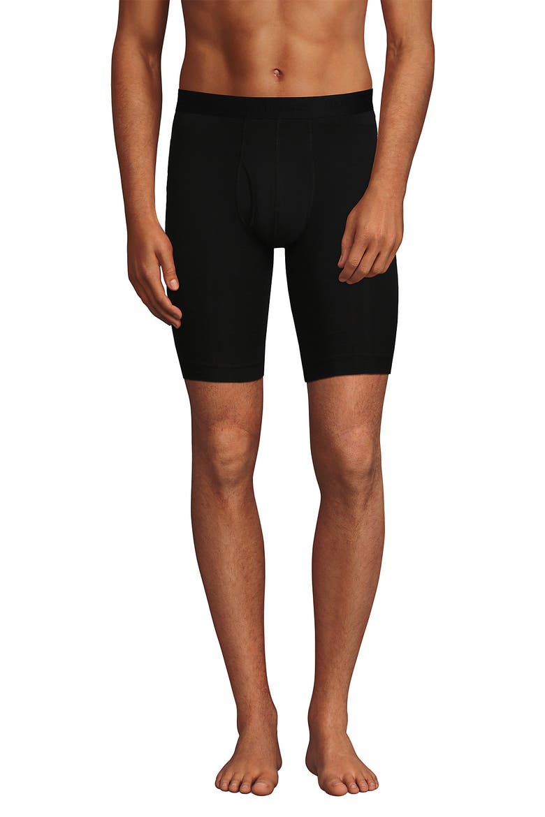 Longer Flex Performance Boxer Brief 3 pack, Main, color, Black