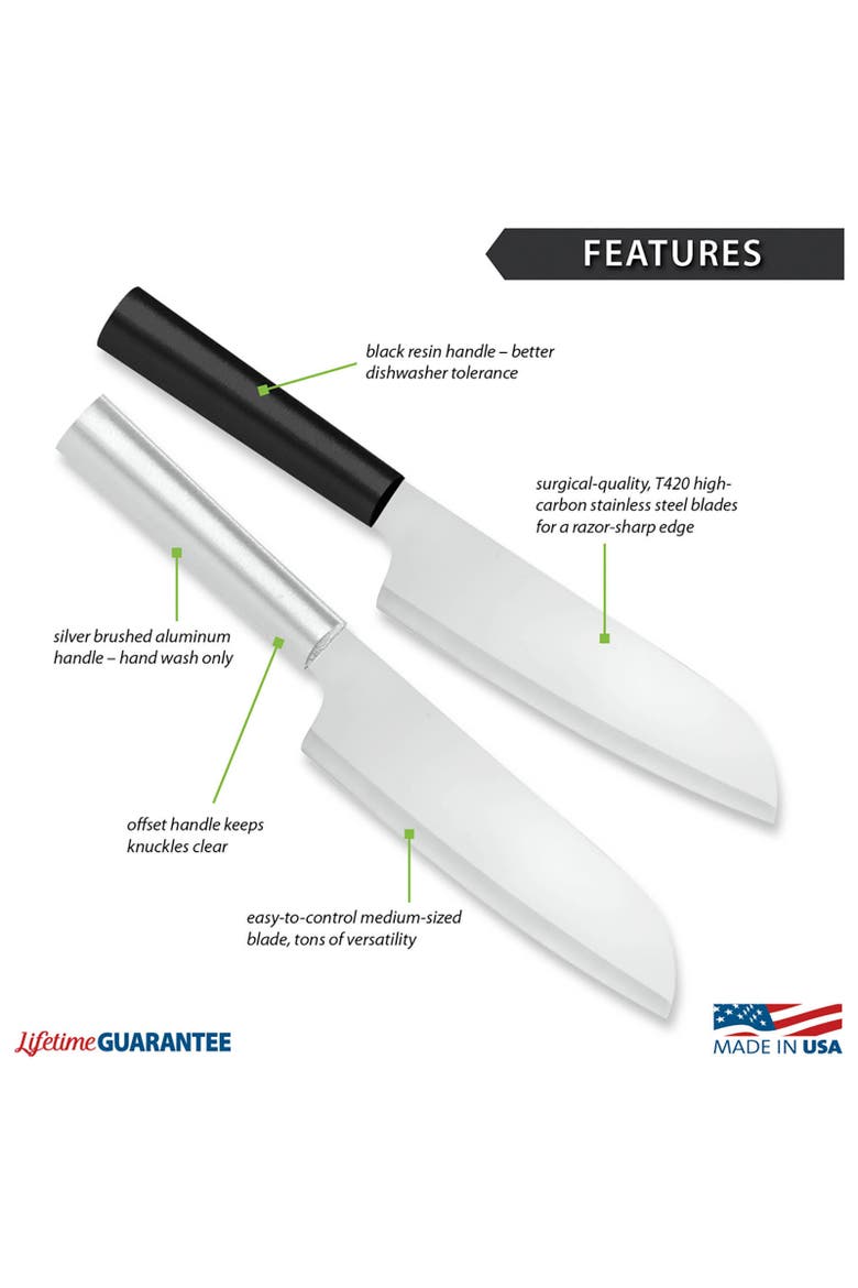 Cutlery 6.25-Inch Cook's Knife Stainless Steel Straight Blade, Alternate, color, Black
