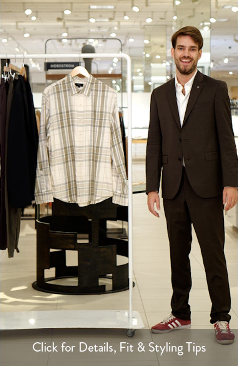 Dunluce Plaid Button-Up Shirt, sales video thumbnail