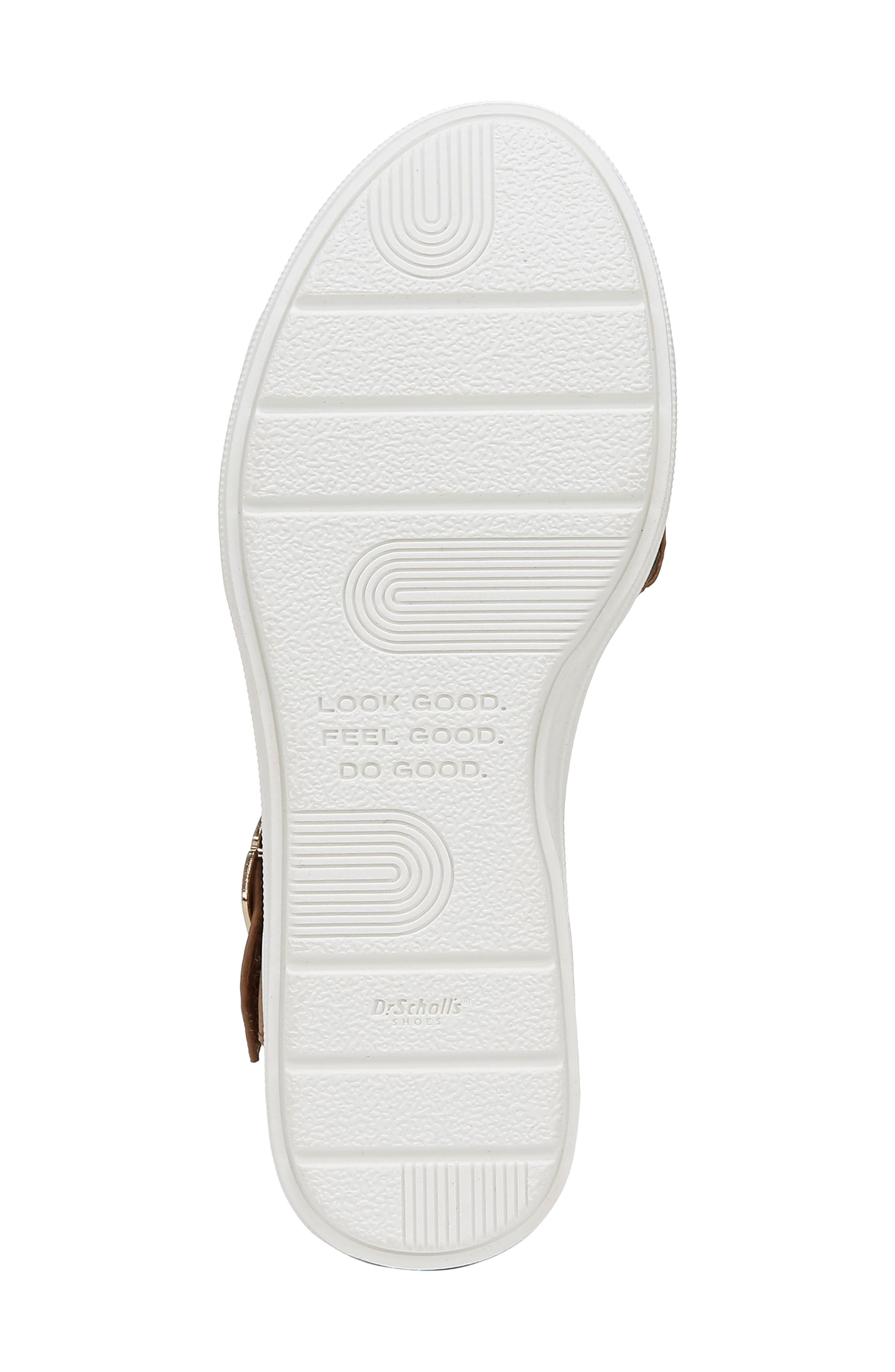 Dr. Scholl
s Time Off Sky Ankle Strap Platform Sandal, Alternate, color, Honey Brown