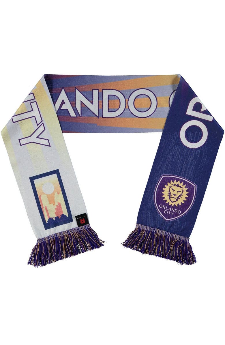 RUFFNECK SCARVES Orlando City SC Jersey Hook Reversible Scarf, Alternate, color, 