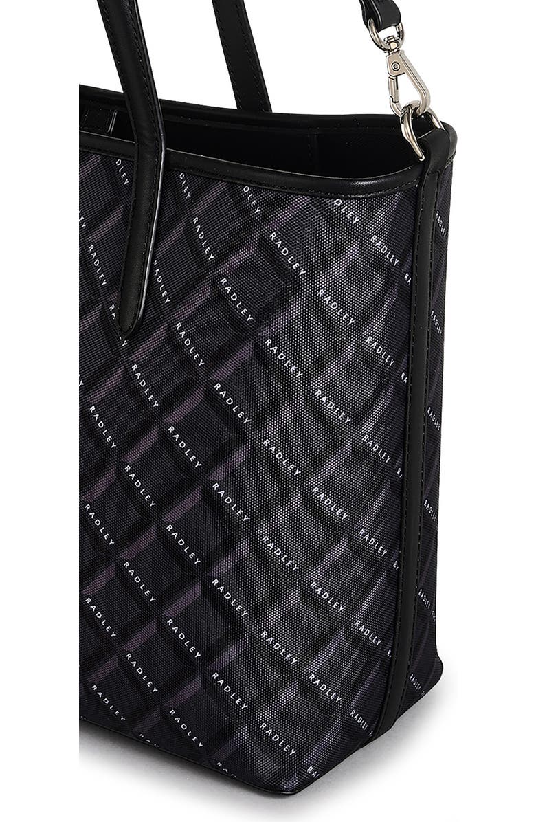 Radley Southwell Gardens Geo Tote Bag, Alternate, color, Black