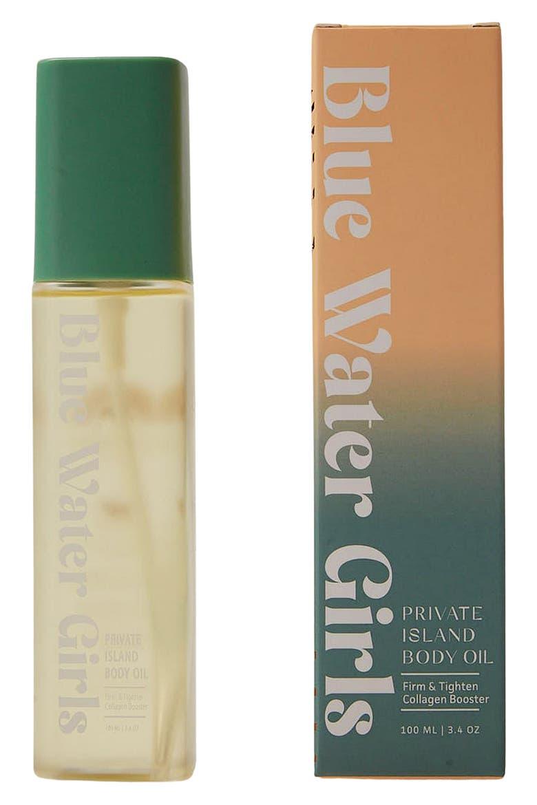 Private Island Body Oil Firm & Tighten Collagen Booster, Main, color, NO COLOR
