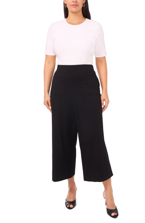 Vince Camuto Patch Pocket Pull-on Pants In Black