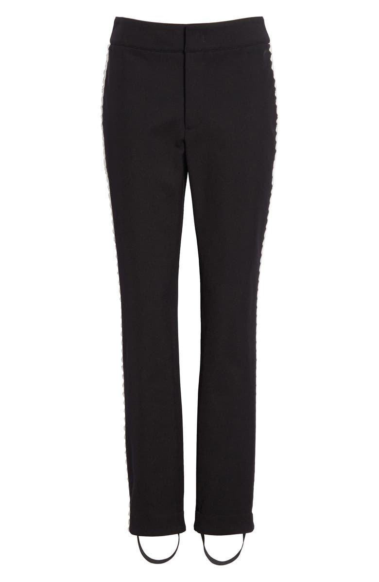 Moncler Embroidered Stirrup Ski Pants, Alternate, color, 