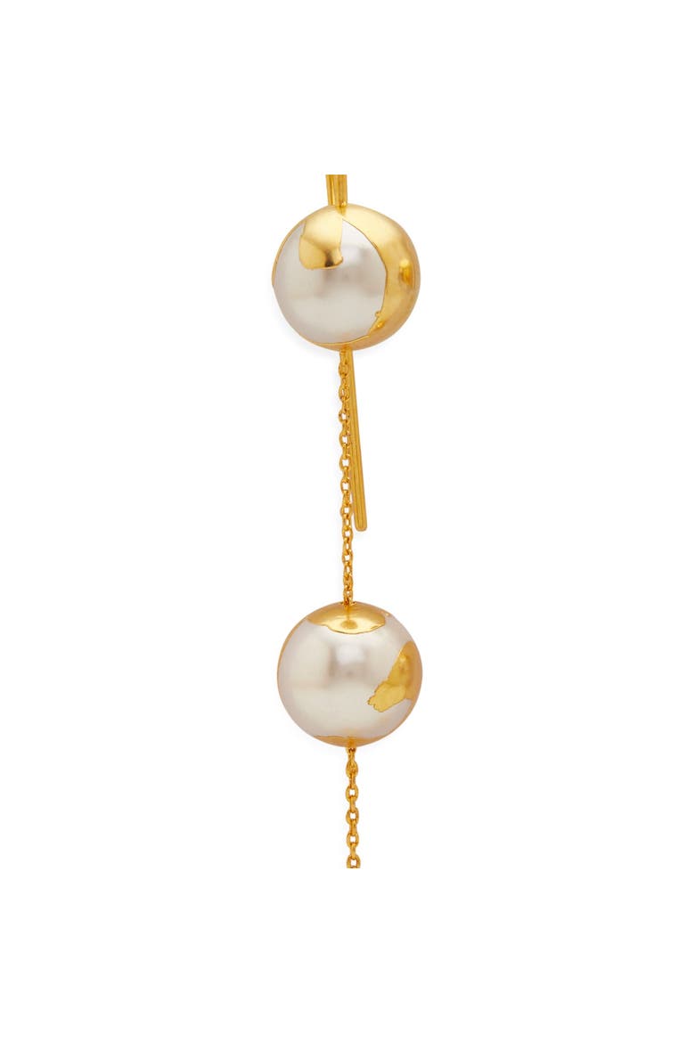 Selene Earrings, Alternate, color, Gold Plated