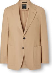ZEGNA Beige Oasi Lino Jacket