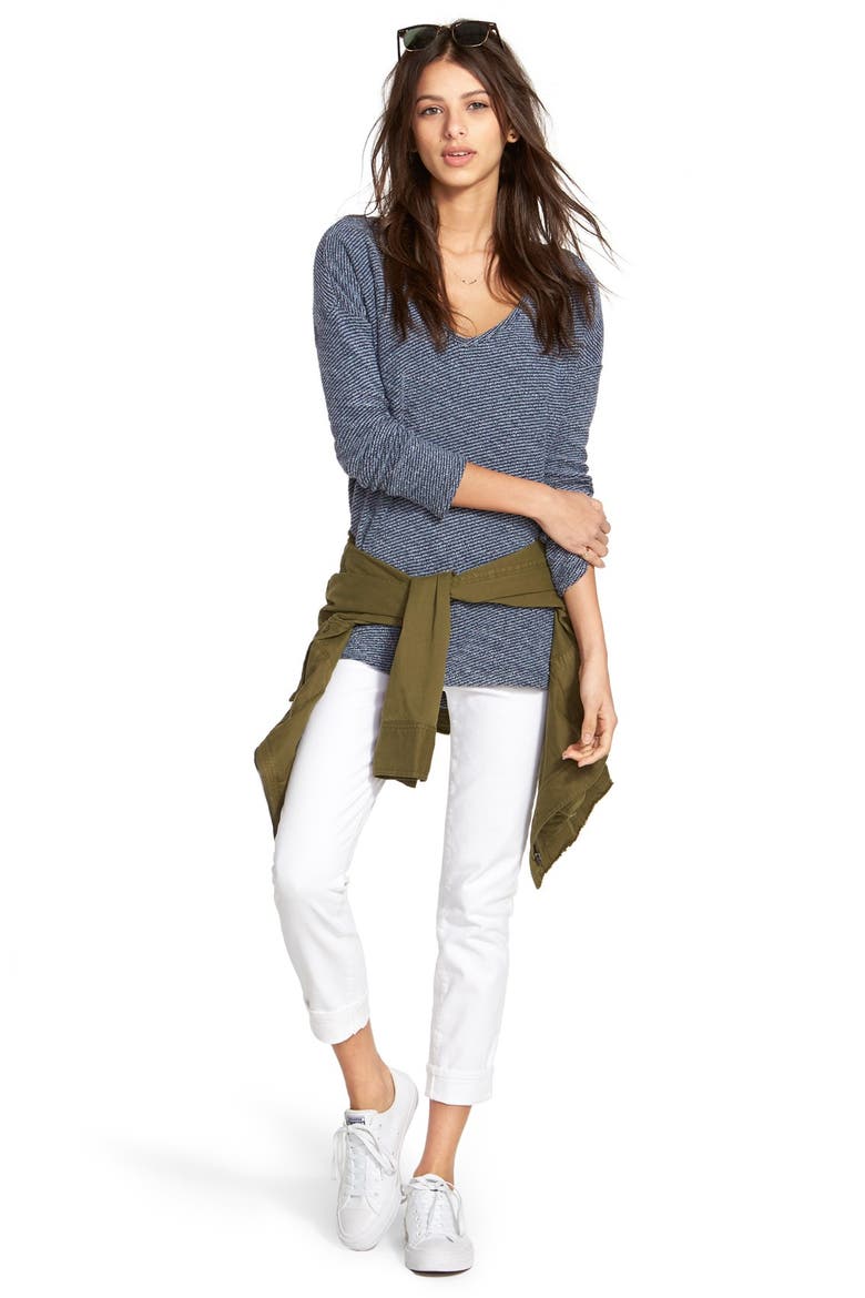 'Verdugo' Ankle Skinny Jeans, Alternate, color, ULTRA WHITE