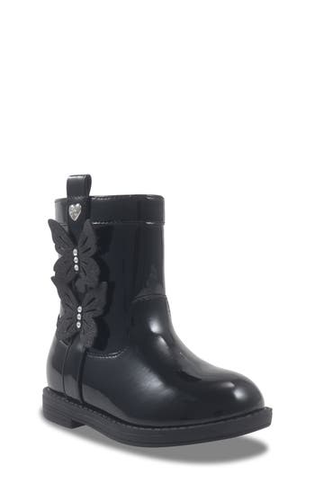 Jessica Simpson Kids' Evie Ellis Butterfly Boot In Black