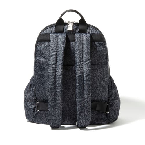 Baggallini On The Go Laptop Backpack In Midnight Blossom