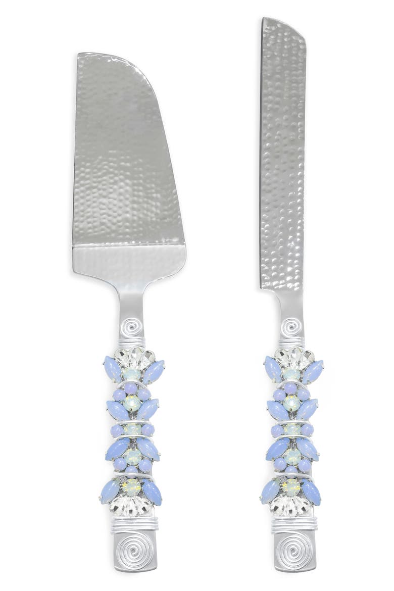 2-Piece Cake Serving Set, Main, color, BLUE