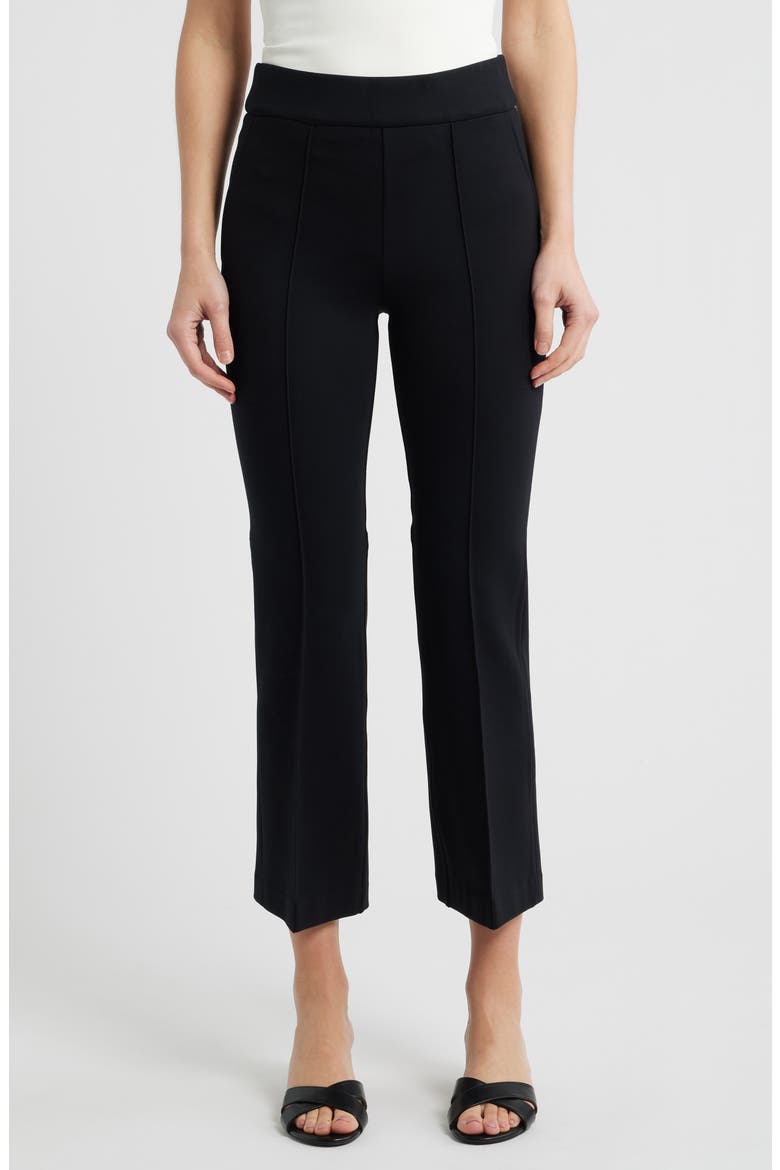 Ponte Pintuck Kick Flare Pants (Women) | Nordstrom