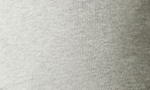 Shop Michael Stars Blanche Side Ruched Tank In Heather Grey