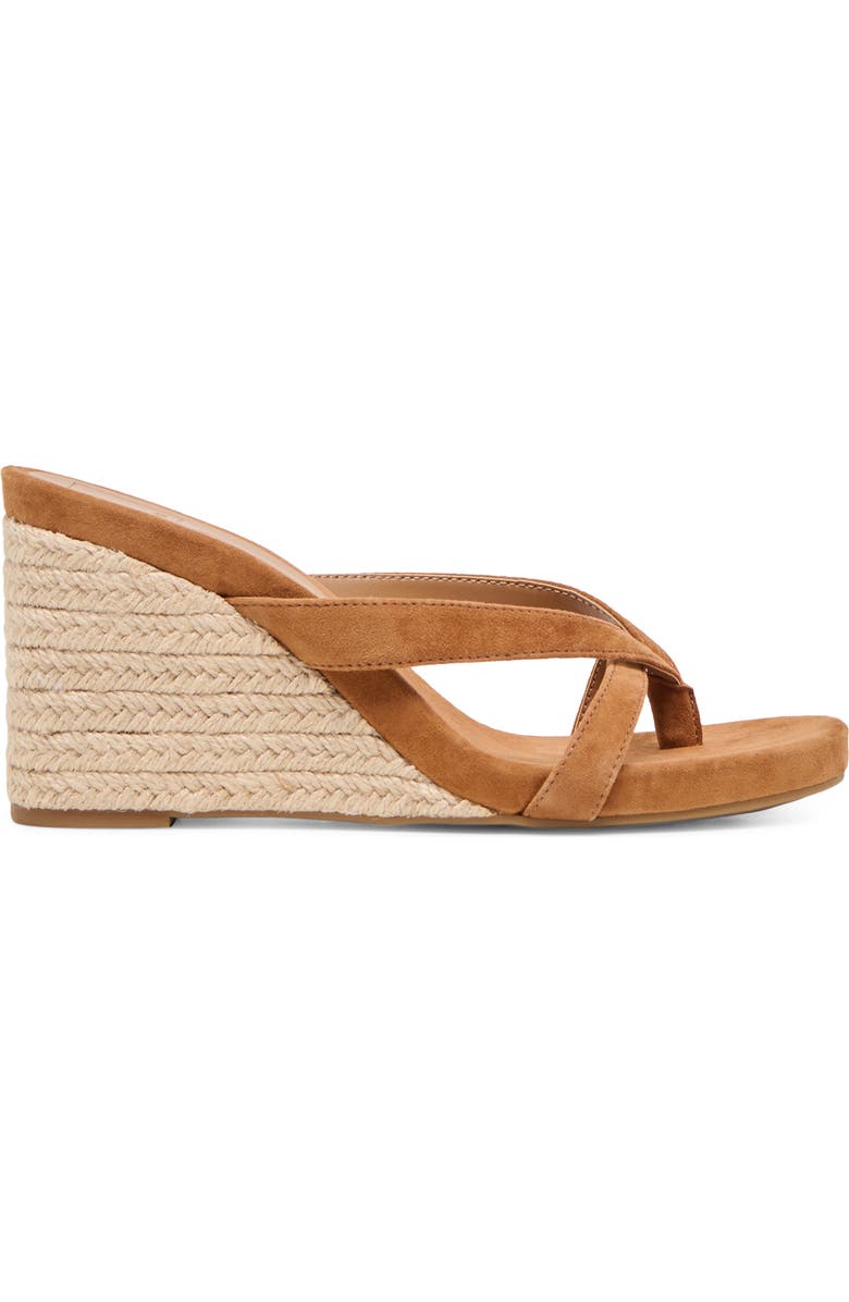Dolce Vita Helan Espadrille Wedge, Alternate, color, Brown Suede