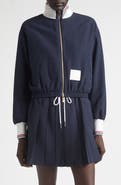 Thom Browne Wool Seersucker Track Jacket