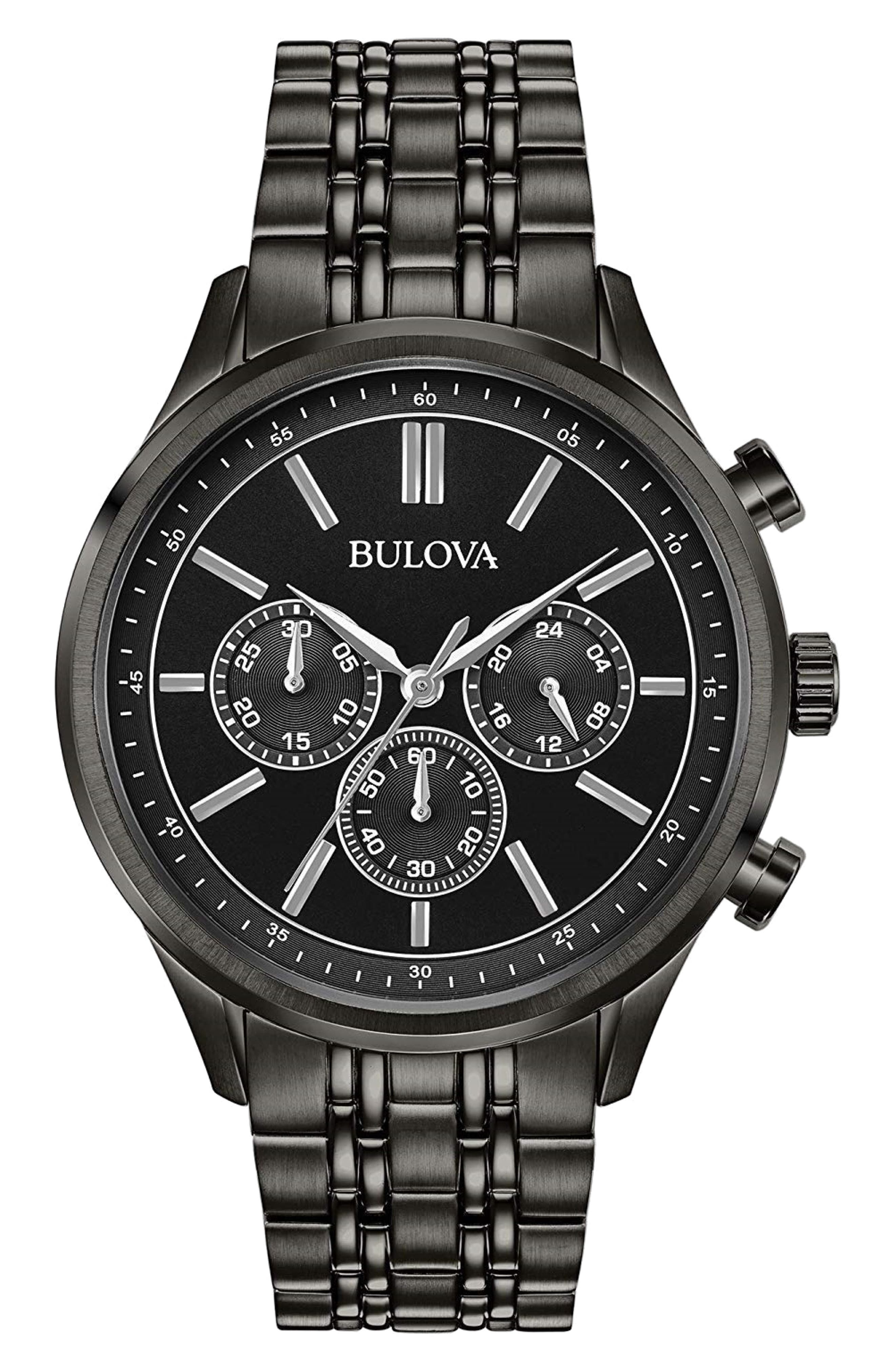 BULOVA Bracelet Strap Chronograph Watch, 42mm