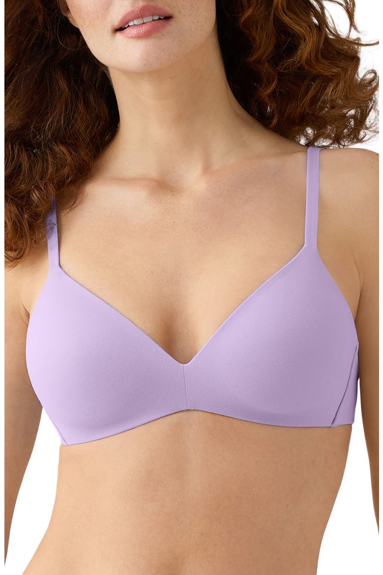 How Perfect Wire Free T-Shirt Bra, Main, color, ORCHID BLO
