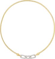 AllSaints Snake Chain Collar Necklace