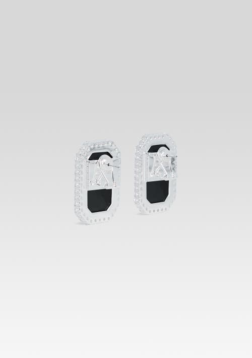 Shop Retroféte Retrofête Hope Earrings In Black