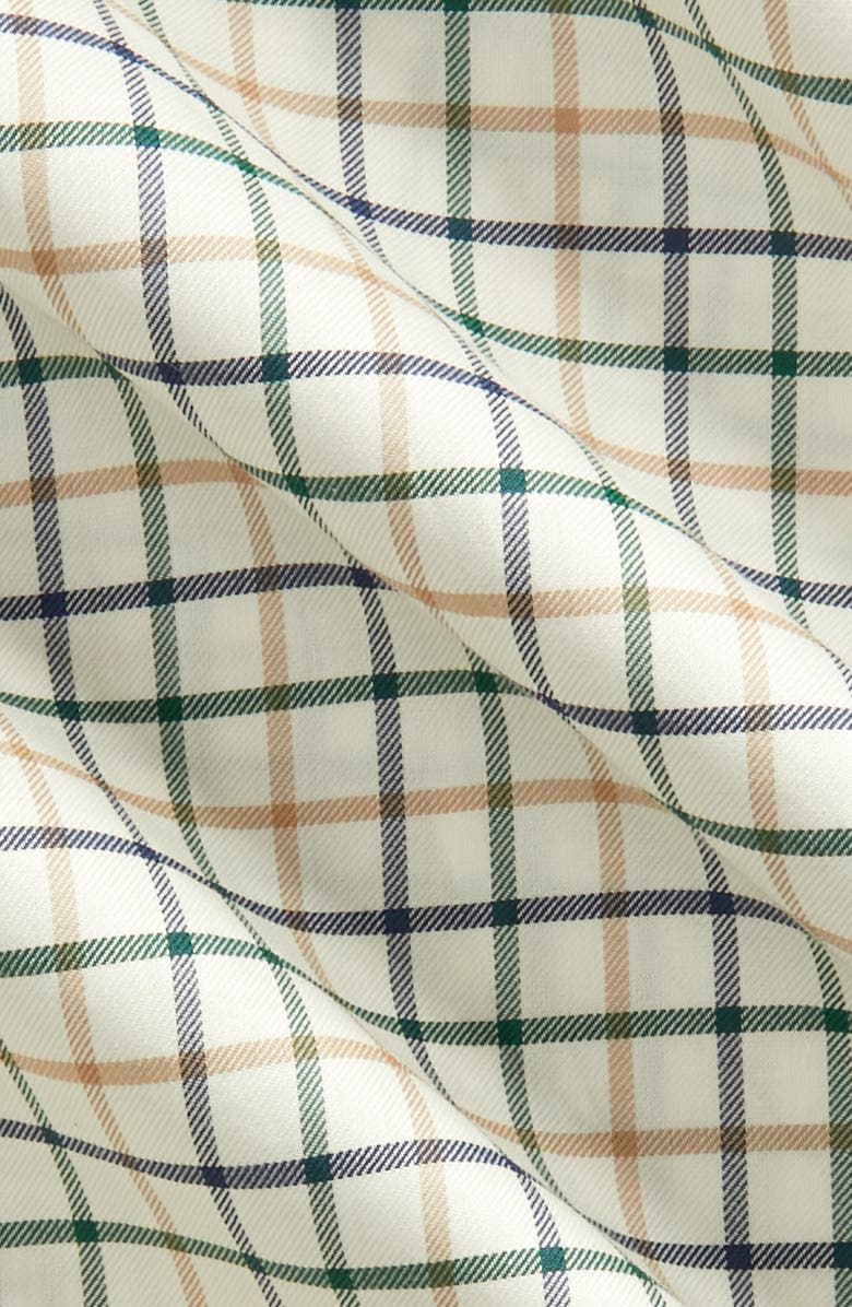 Polo Ralph Lauren Windowpane Button-Down Shirt, Alternate, color, Cream/ Green Multi
