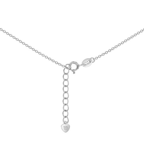 IN SEASON JEWELRY IN SEASON JEWELRY PRONG CZ BIRTHSTONE HEART NECKLACE 