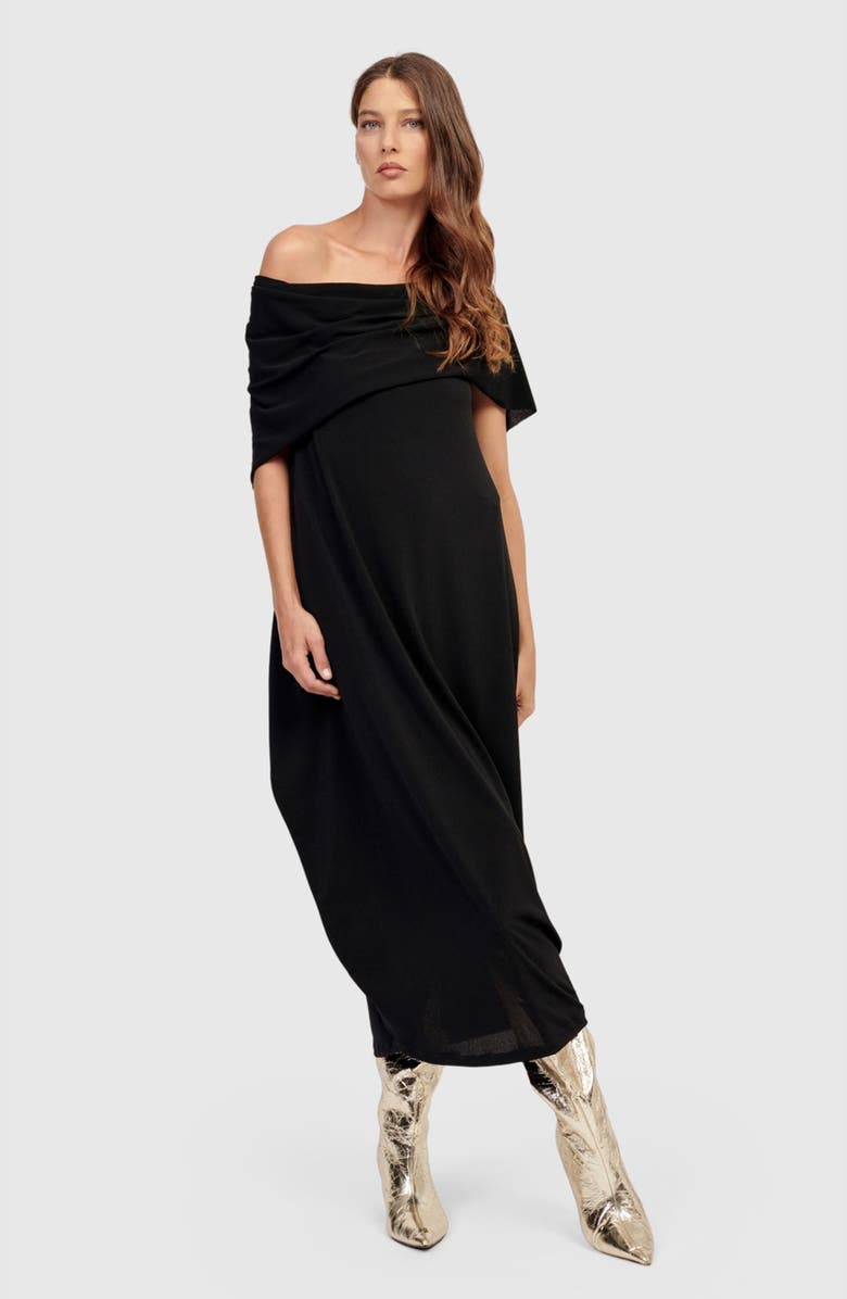 Alembika Savoir Maxi Dress, Alternate, color, Black