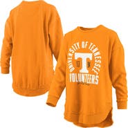 PRESSBOX Women's Pressbox Tennessee Orange Tennessee Volunteers Blitz Crewneck Sweatshirt