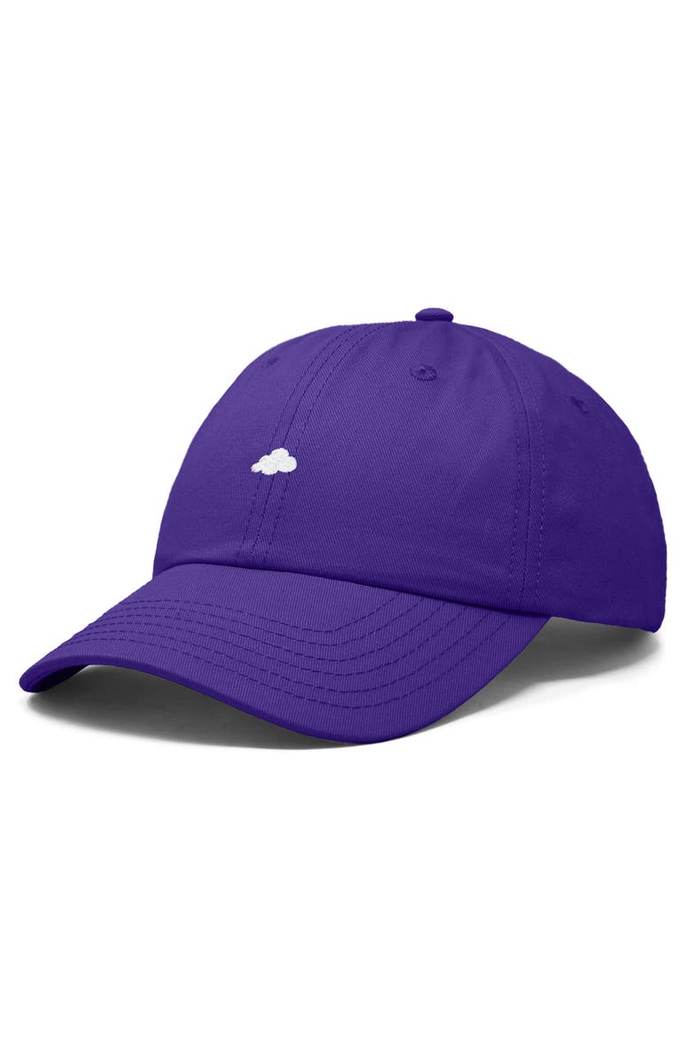 Lil Cloud Dad Cap, Alternate, color, Purple