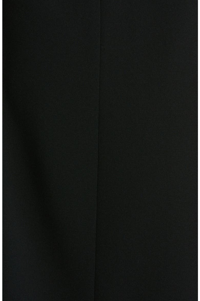 Harri Belted Three-Quarter Coat, Alternate, color, BLACK