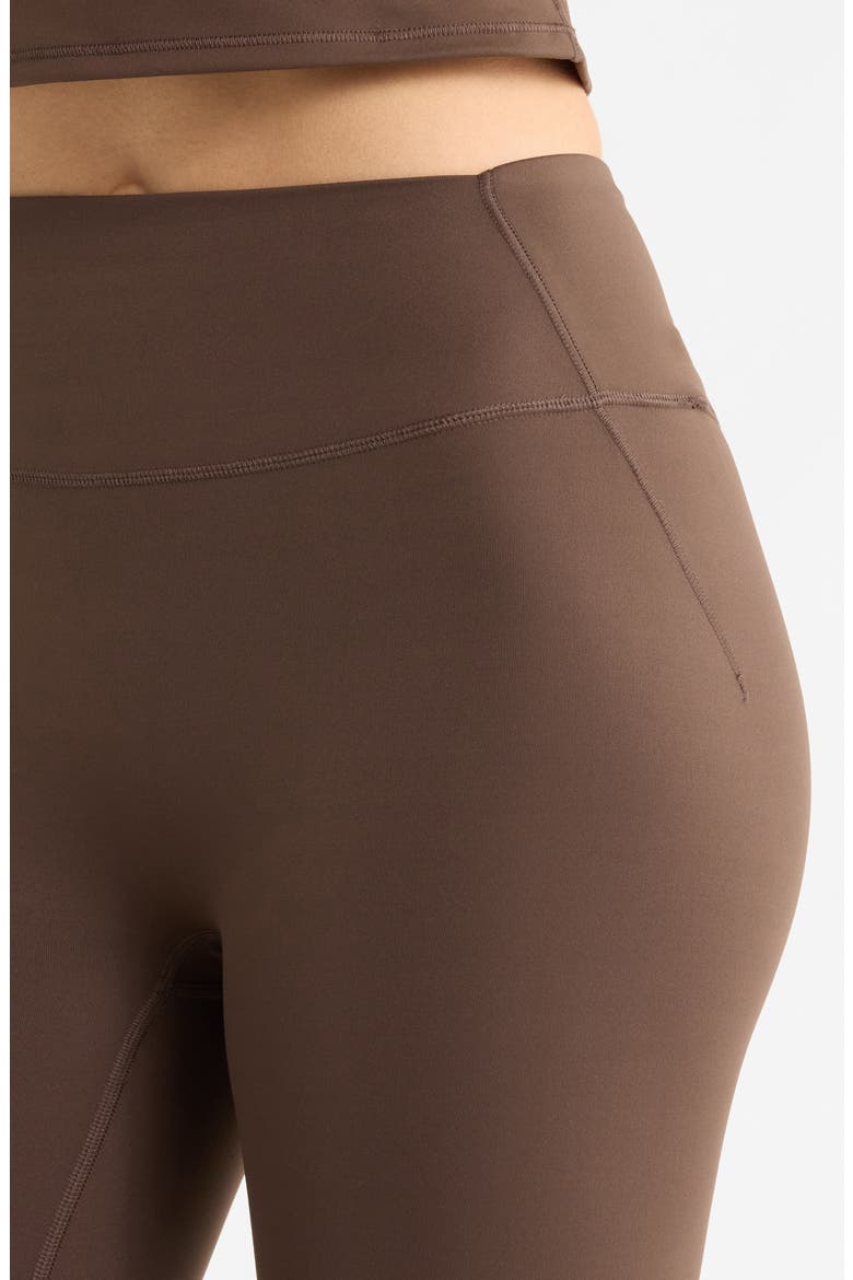 Matte Leggings, Alternate, color, NSKM DARK SEPIA
