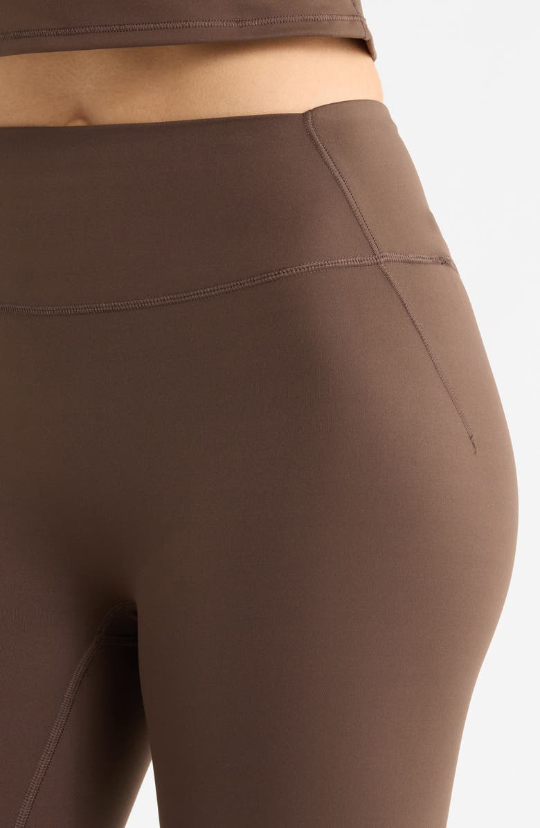 NikeSKIMS Matte Leggings, Alternate, color, Nskm Dark Sepia