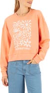 Hurley Flourish Graphic Boxy Sweatshirt