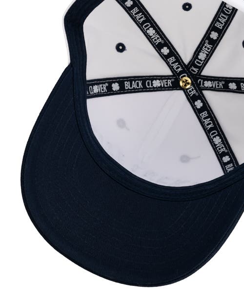 Black Clover Upside Down Luck 2 Hat In White