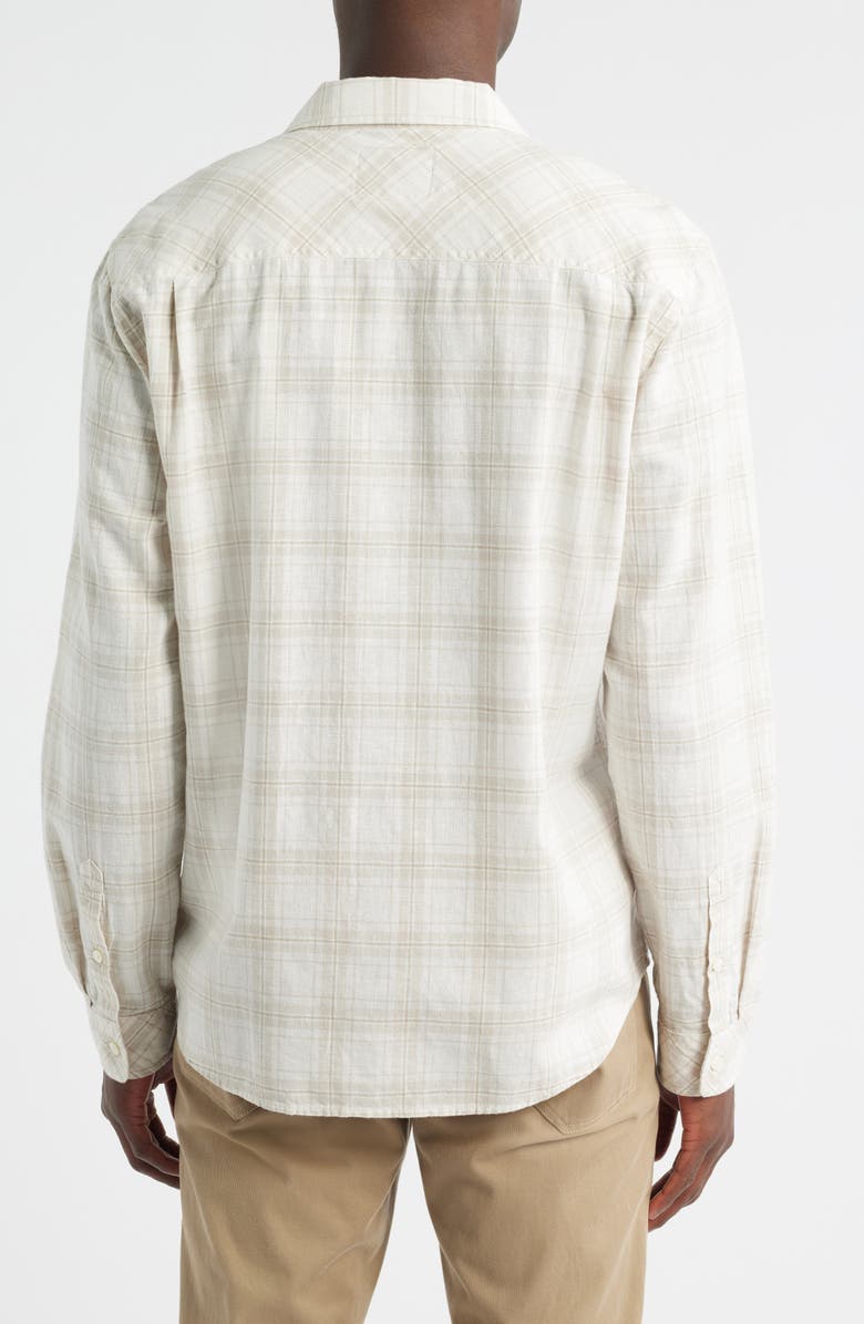 Rails Clyde Plaid Hemp & Cotton Button-Up Shirt, Alternate, color, 
