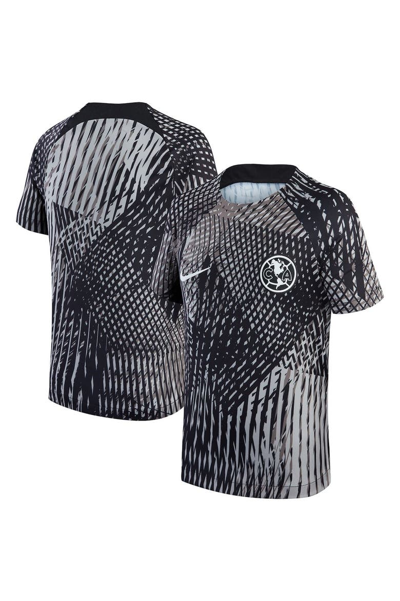 Youth Nike Black Club America 2022/23 Pre-Match Top, Main, color, Black