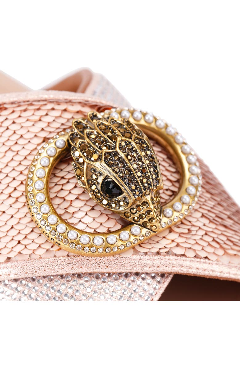 Kurt Geiger London Chelsea Crisscross Platform Slide Sandal, Alternate, color, Light/ Pastel Pink