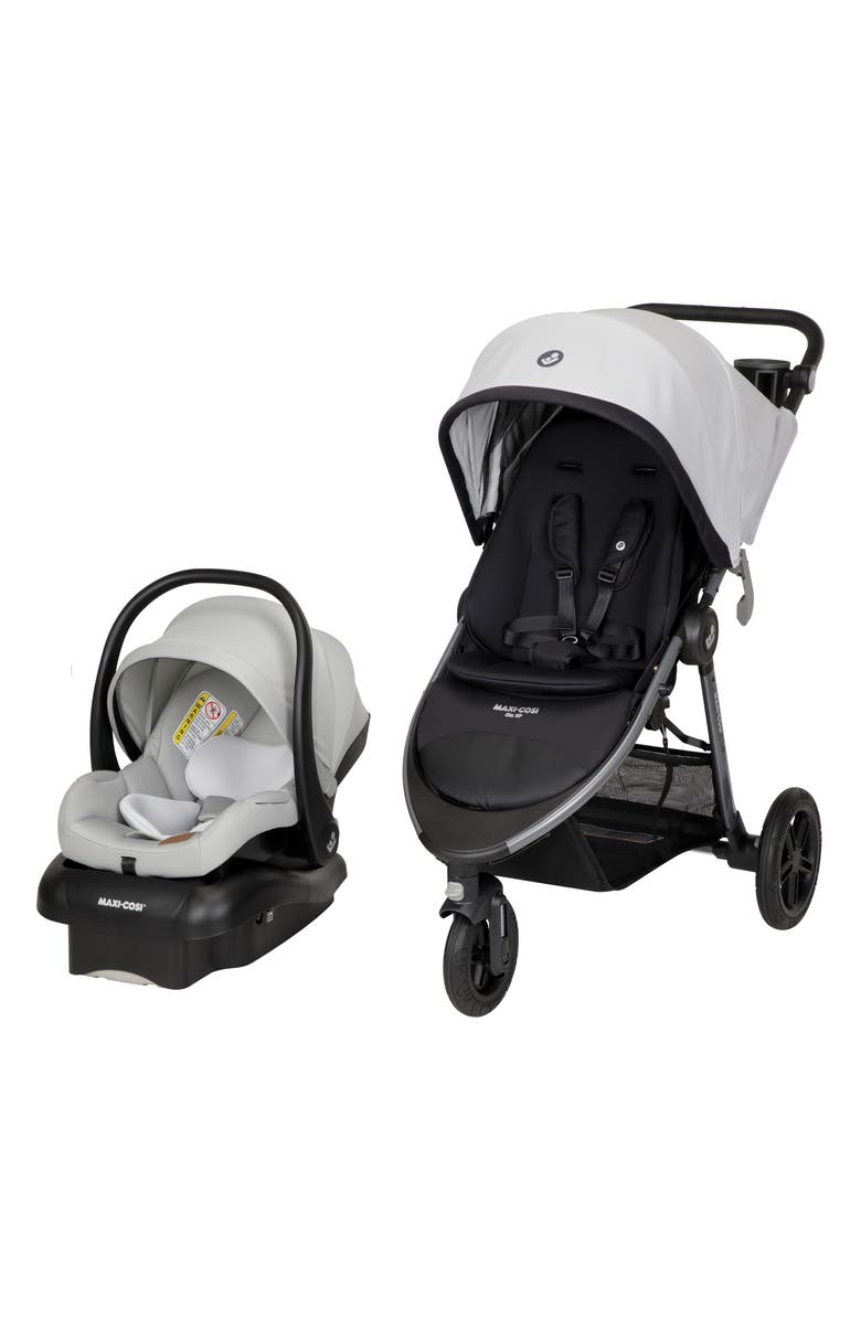 Maxi-Cosi<sup>®</sup> Gia XP Luxe 3-Wheel Stroller & Mico Luxe Infant Car Seat Travel System, Main, color, Midnight Moon