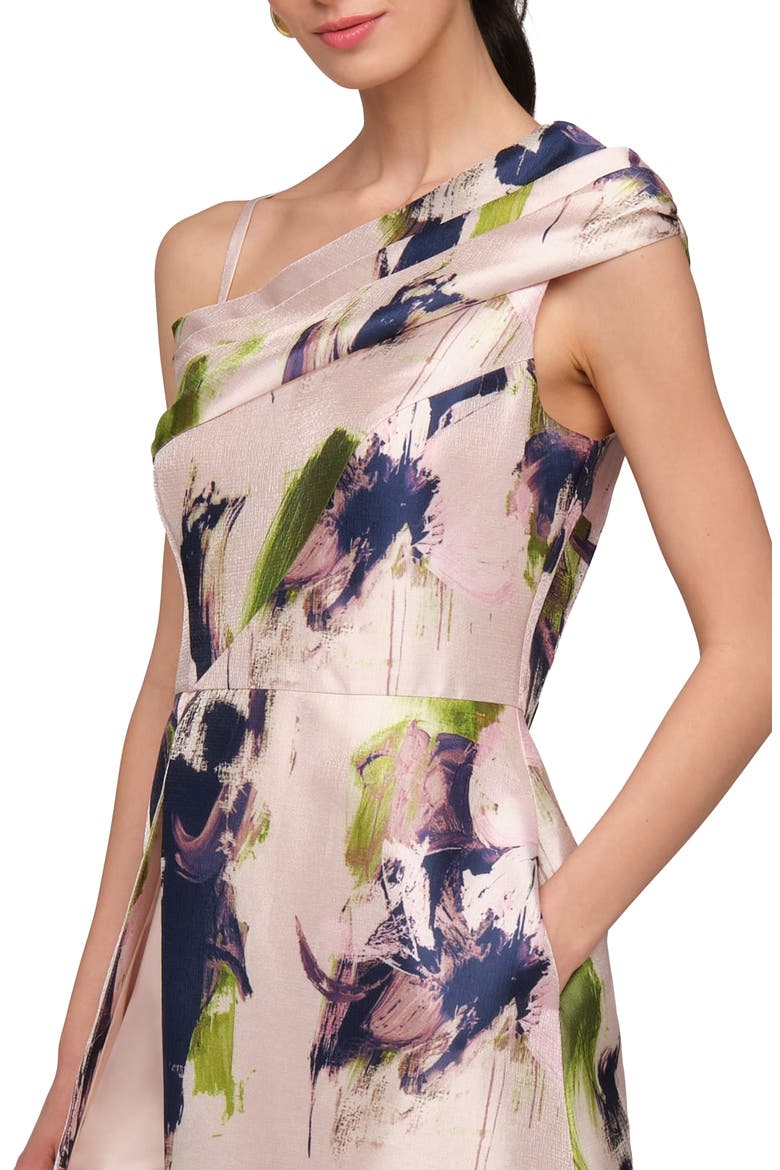 Whitely Floral Print Maxi Jumpsuit, Alternate, color, CHAMPAGNE MULTI