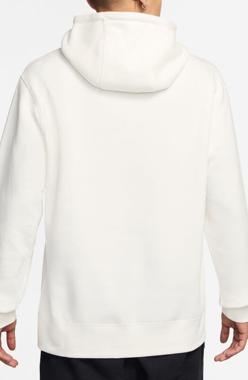 Nike Club Fleece Pullover Hoodie In Neutral