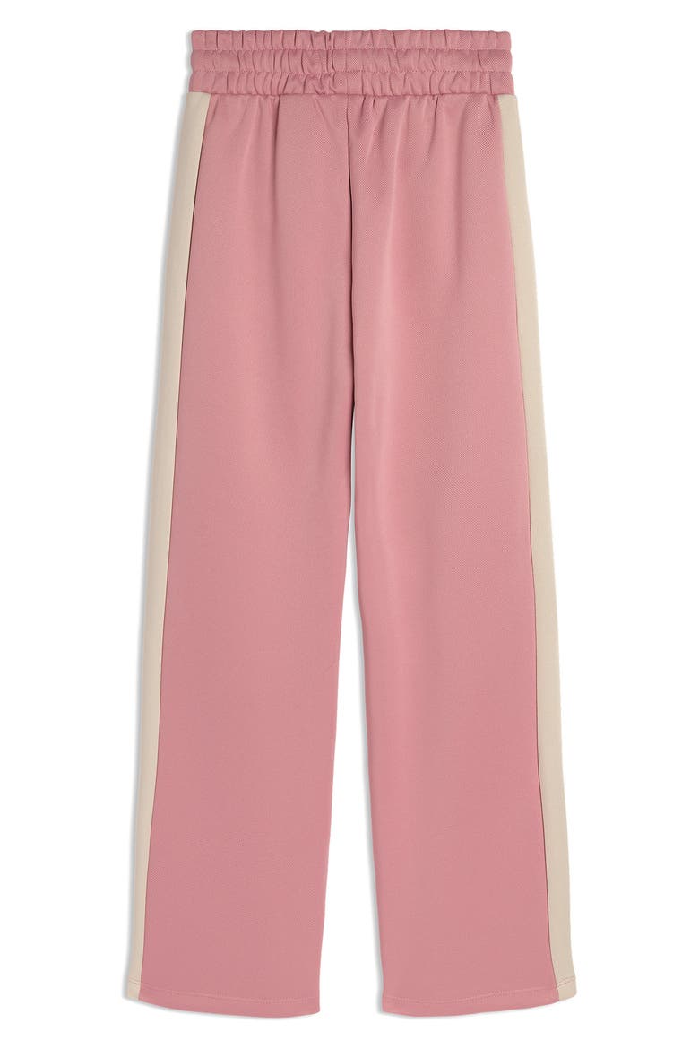 Kids' T7 Foundations Straight Leg Piqué Track Pants, Alternate, color, BEYOND PINK