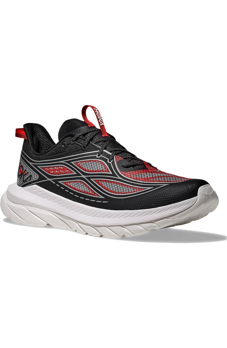 HOKA Mach Remastered Sneaker, Main, color, Carbon Black / Habanero