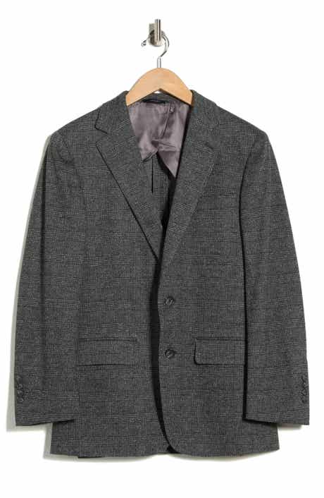 Brooks Brothers Plaid Cotton Blend Sport Coat